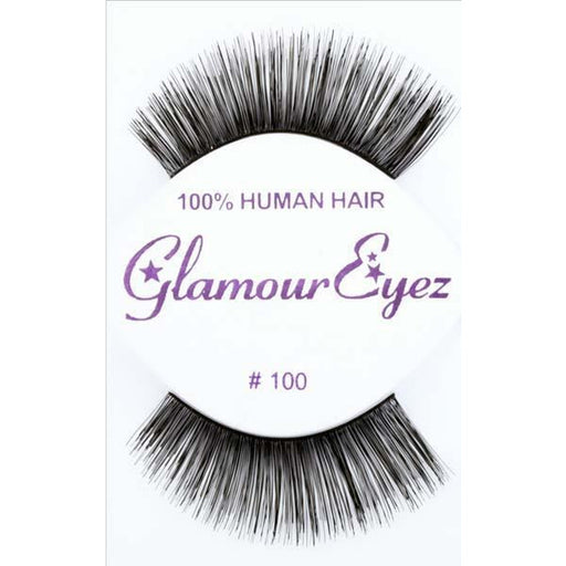 Long Human Hair Lashes - #100 - Make It Up Costumes 