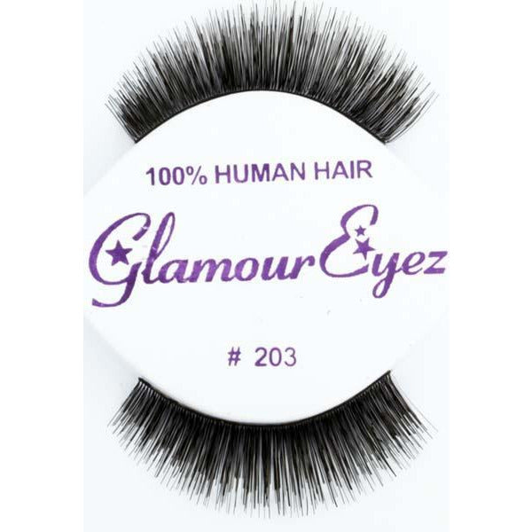Full, Natural Looking Lashes - #203 - Make It Up Costumes 