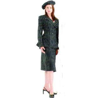 Gangster Moll Rental Costume for local pick up only - Make It Up Costumes 