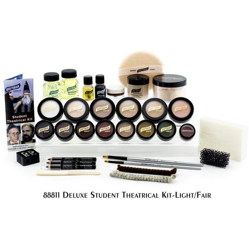 Graftobian Deluxe Student Theatrical Makeup Kit - Make It Up Costumes 