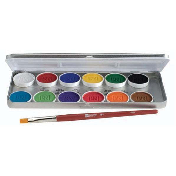 Ben Nye MagiCake Aqua Face Paint Makeup Palette - Make It Up Costumes 