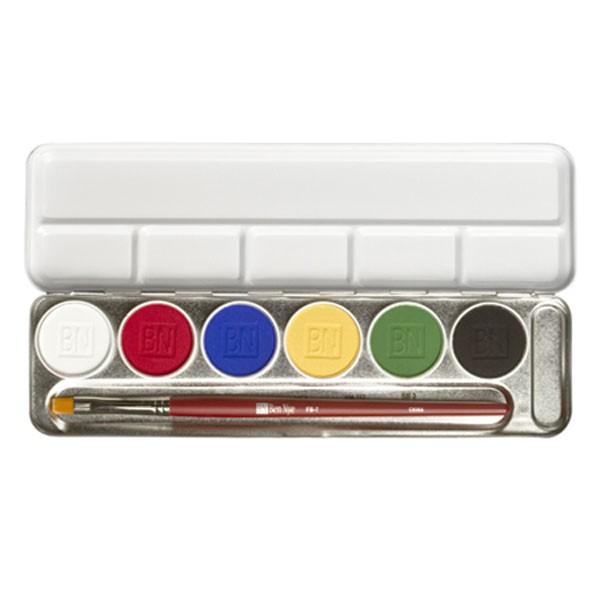 Ben Nye MagiCake Aqua Face Paint Makeup Palette - Make It Up Costumes 