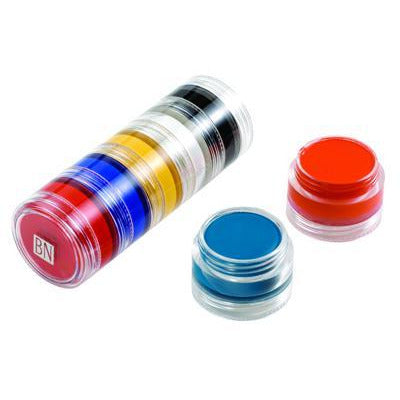 Ben Nye Crème Clown Makeup Color Stack - 5 Colors - Make It Up Costumes 