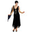 Final Sale Speak Easy Flapper Dress - Make It Up Costumes 