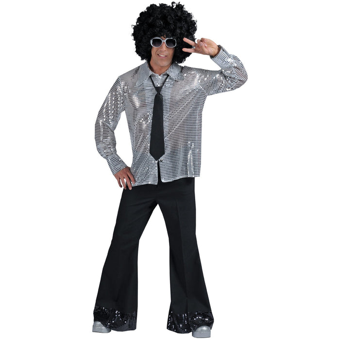 1970's Black Disco Pants - Make It Up Costumes 