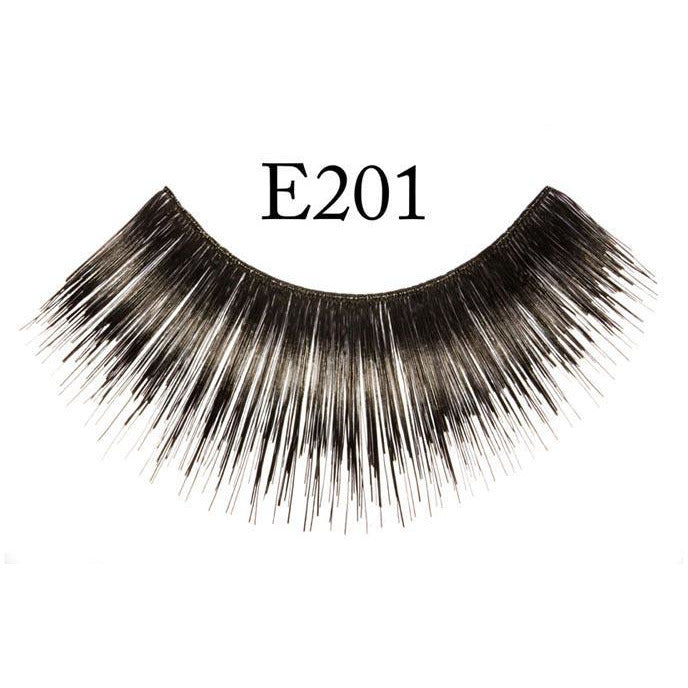 Long, Thick Black Lashes - #201 - Make It Up Costumes 
