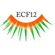 Black Light Lashes - Orange and Green - Make It Up Costumes 