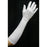 Elbow Length Dress Gloves for Women-Red, White or Black - Make It Up Costumes 