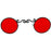 Gothic Sunglasses with Colored Lenses - Make It Up Costumes 