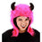 Magenta Minotaur Hoodie Hat - Make It Up Costumes 