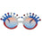 Red, White and Blue Patriotic Sunglasses - Make It Up Costumes 