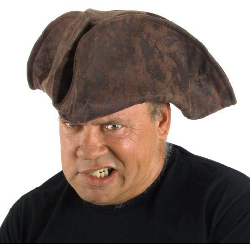Old Pirate Tricorn Hat - Make It Up Costumes 