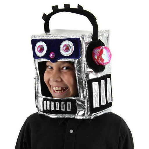 Kid's Robot Costume Hat - Make It Up Costumes 