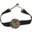 Steampunk Black Velvet Gear Chocker - Make It Up Costumes 