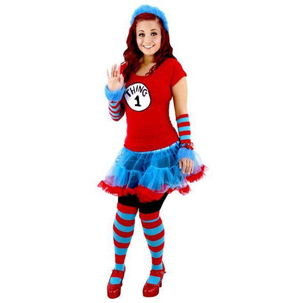 Thing 1 and Thing 2 Tutu Costumes - Make It Up Costumes 