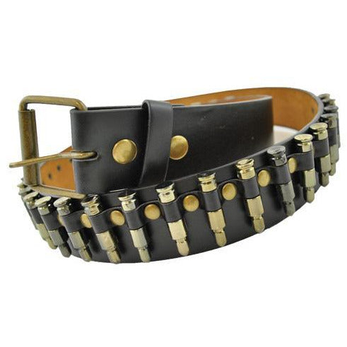 Fake Brass Bullet Belt - Make It Up Costumes 