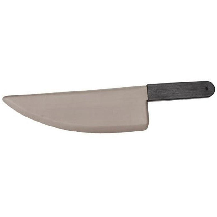 Large Plastic Butcher Knife Prop - Make It Up Costumes 