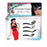 Retro-Rock Eyeliner Stickers - Make It Up Costumes 
