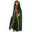 Faux Fur Trimmed Cape - Make It Up Costumes 