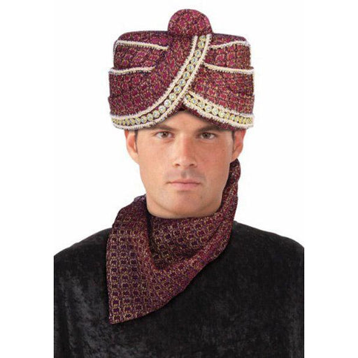 Maharaja Turban Hat - Make It Up Costumes 