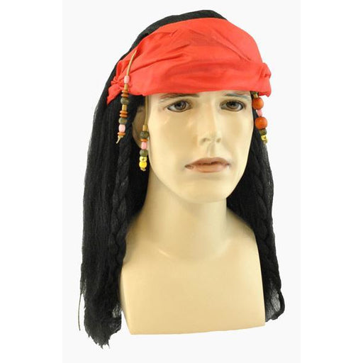Men's Pirate Wig - Make It Up Costumes 
