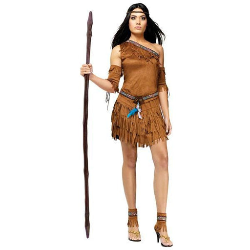 Pow Wow Women's Costume - Make It Up Costumes 