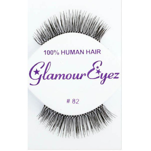 Reusable Natural Looking Black Lashes - #82 - Make It Up Costumes 