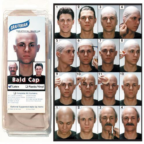 Graftobian Bald Cap - Make It Up Costumes 