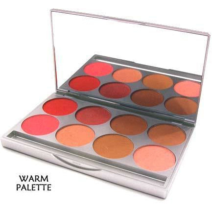 Graftobian Powder Blush Palette - Warm Shades - Make It Up Costumes 