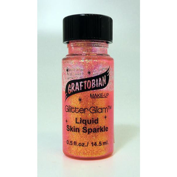Graftobian Glitter Glam Liquid Skin Sparkle - Make It Up Costumes 