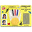 Graftobian Face Painting Makeup and Stencils Kit for Beginners - Make It Up Costumes 