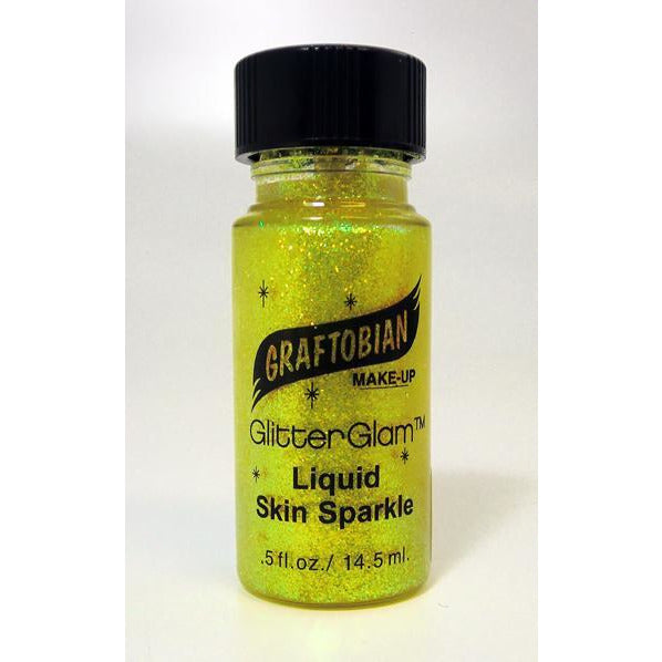 Graftobian Glitter Glam Liquid Skin Sparkle - Make It Up Costumes 