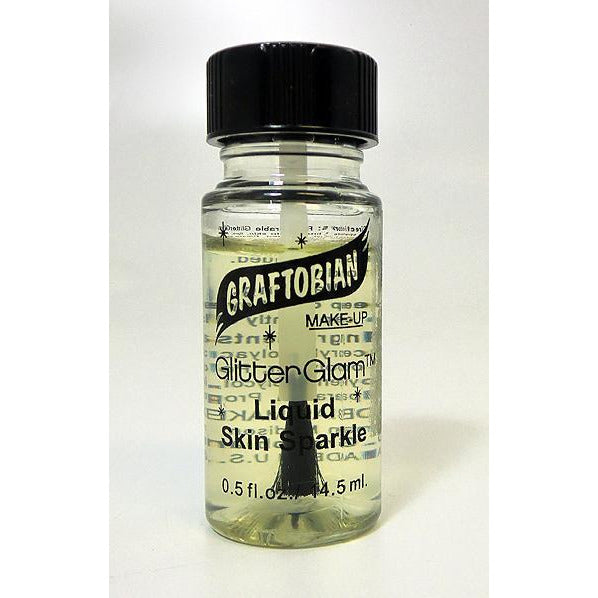Graftobian Glitter Glam Liquid Skin Sparkle - Make It Up Costumes 