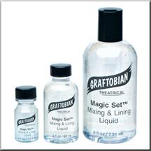 Graftobian Magic Set Makeup Mixing and Lining Liquid - Make It Up Costumes 