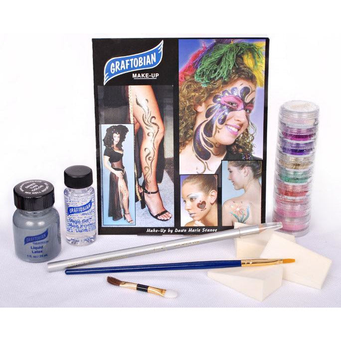 Graftobian Mardi Gras Makeup Kit - Make It Up Costumes 