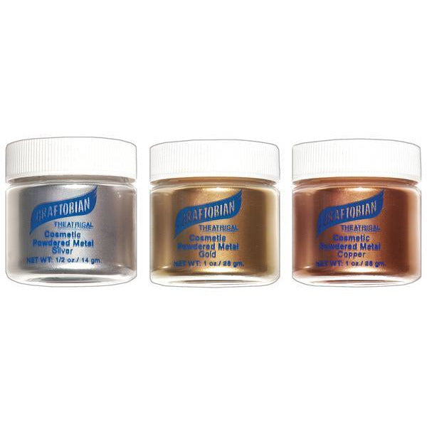 Graftobian Metallic Powder Makeup - Make It Up Costumes 