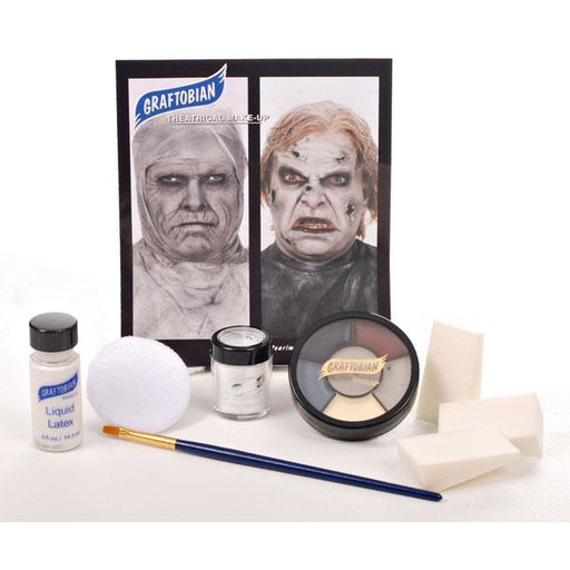 Graftobian Mummy/Zombie Makeup Kit - Make It Up Costumes 
