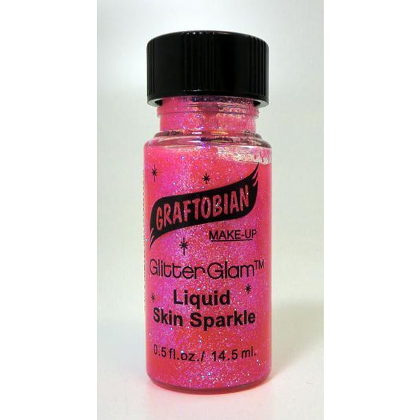 Graftobian Glitter Glam Liquid Skin Sparkle - Make It Up Costumes 