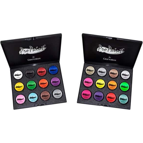 Graftobian ProPaint Face and Body Paint Palettes - Make It Up Costumes 