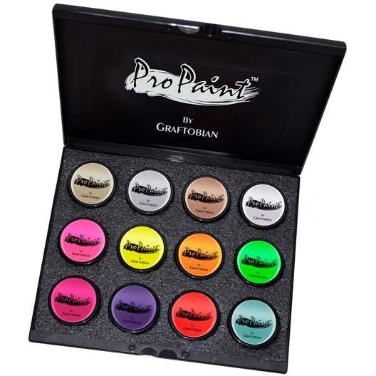 Graftobian ProPaint Face and Body Paint Palettes - Make It Up Costumes 