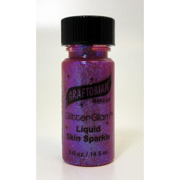 Graftobian Glitter Glam Liquid Skin Sparkle - Make It Up Costumes 
