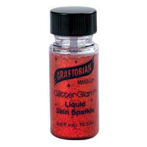 Graftobian Glitter Glam Liquid Skin Sparkle - Make It Up Costumes 