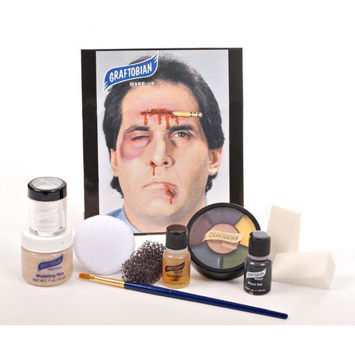 Graftobian Severe Trauma and Wound Makeup Kit - Make It Up Costumes 
