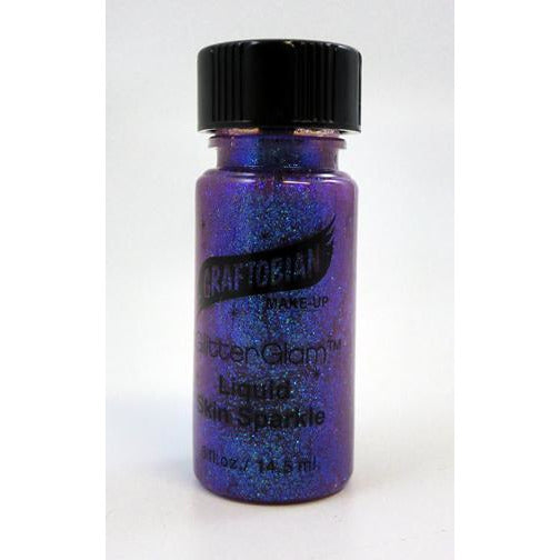 Graftobian Glitter Glam Liquid Skin Sparkle - Make It Up Costumes 