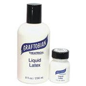 Graftobian Colored Liquid Latex - 8 Color Options - Make It Up Costumes 