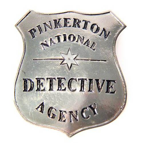 Pinkerton Badge - Make It Up Costumes 