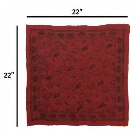 Jack Sparrow Red Bandana - Make It Up Costumes 