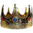 Plastic King's Costume Crown - Make It Up Costumes 