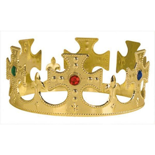 Adjustable King's Costume Crown - Make It Up Costumes 
