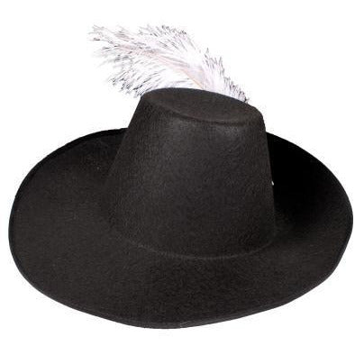 Musketeer/Cavalier Hat - Make It Up Costumes 